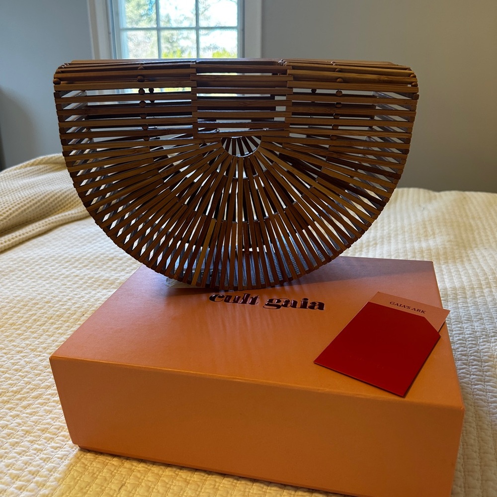 Cult Gaia Large Bamboo Ark Bag